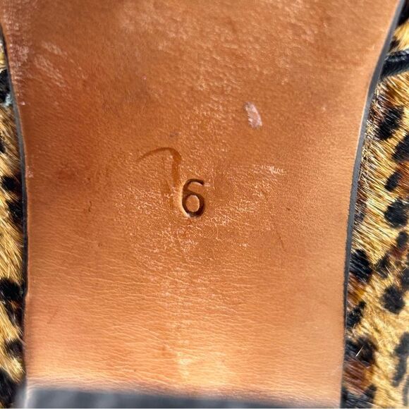 Rachel Comey Y2K Pumps Chic Heels Leopard Print Pony Hair Women's Size 6 - Picture 9 of 10